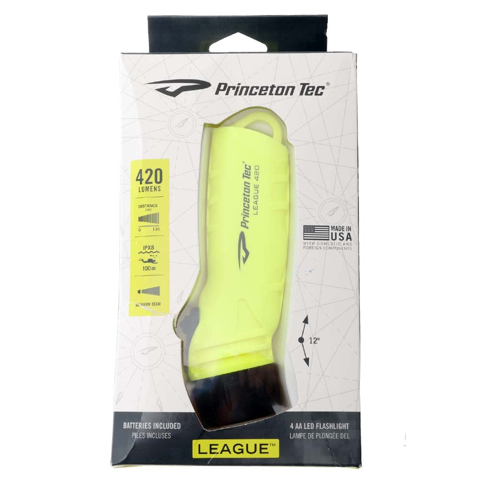 Princeton Tec League Led Flashlight - Neon Yellow