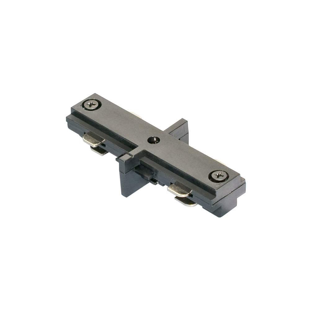 Jesco Lighting HIJSC Mini I-Connector for H 3-Wire Track, Satin Chrome Finish