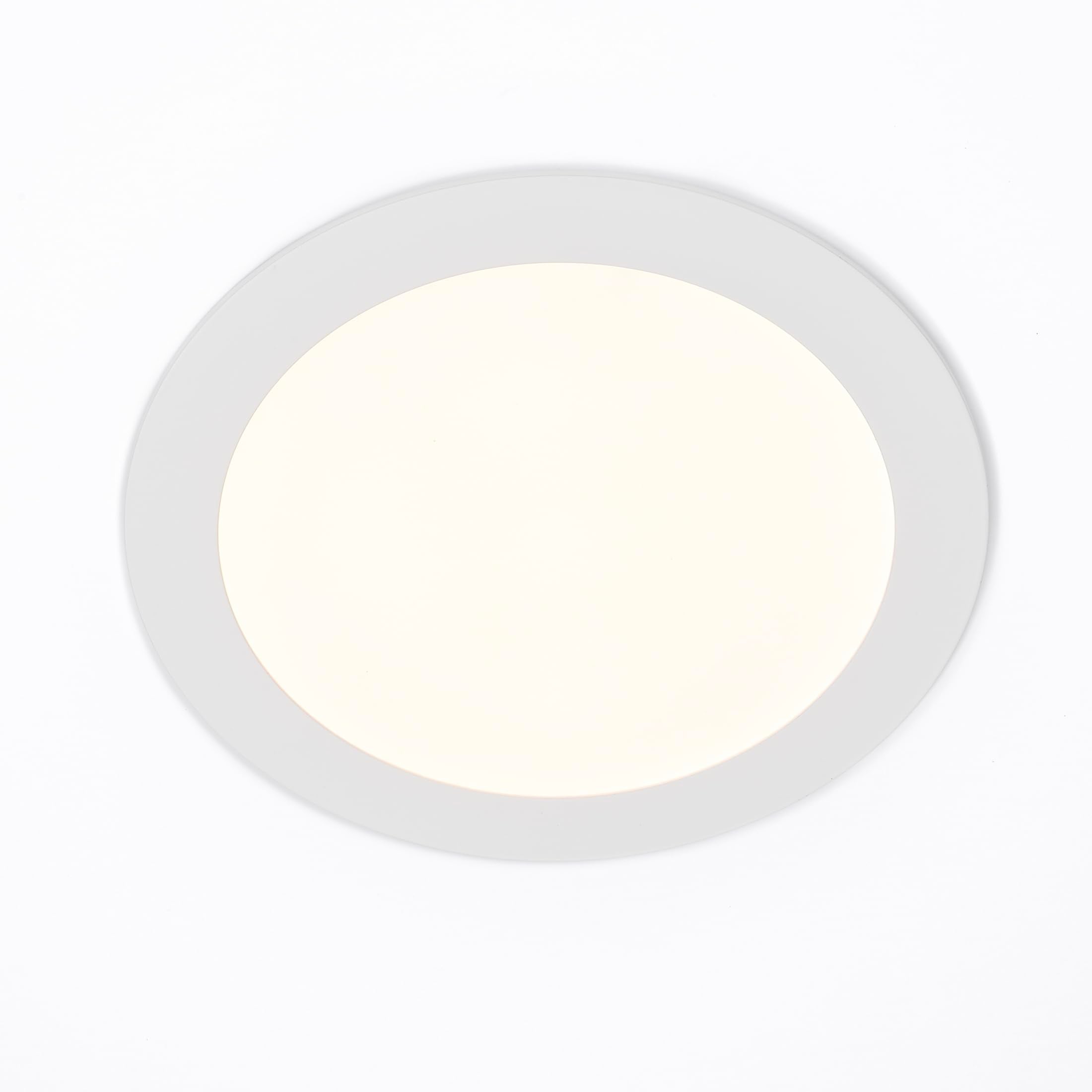 Maxxima 8 In. 5 Cct Round Recessed Led Downlight - Color Temperature Selectable 2700K/3000K/3500K/4000K/5000K, 1600 Lumens, Slim