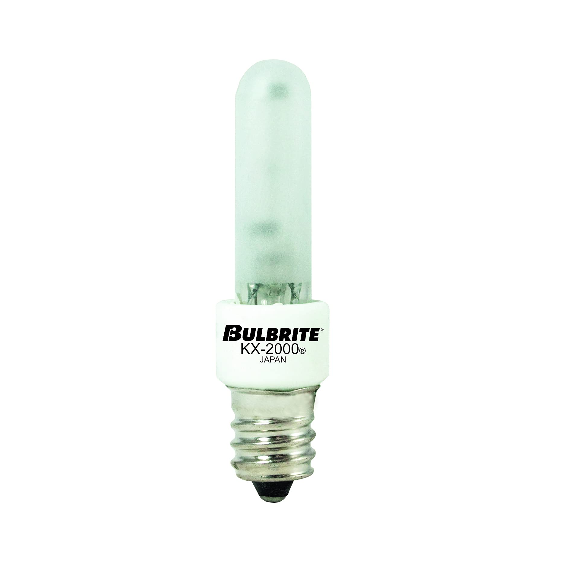 Bulbrite 861191 Candelabra Screw Base (E12) Light Bulb, 2-Pack, Frost