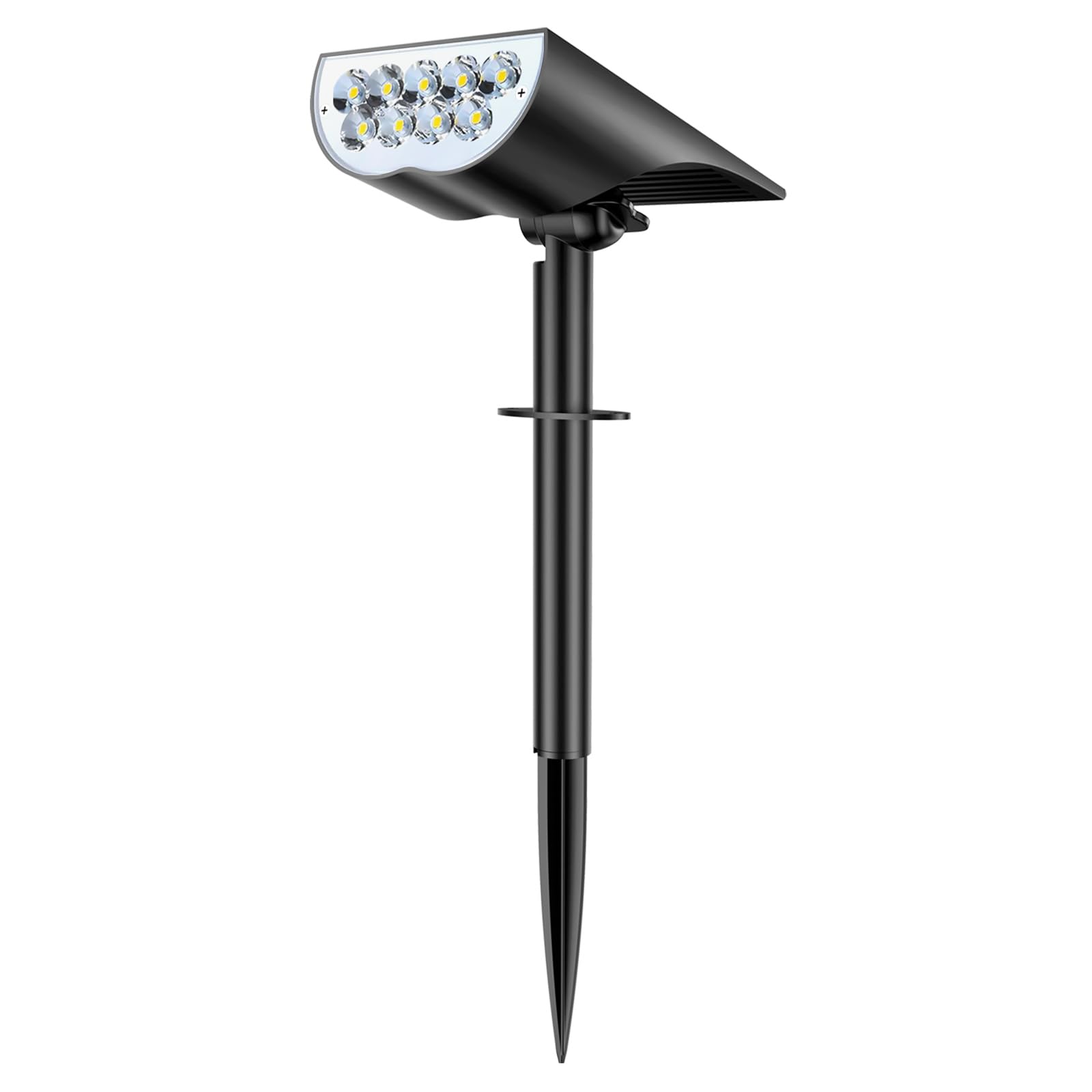 Solar Spot Lights Outdoor Waterproof, 3 Lighting Modes Solar Landscape Lights for Outside, Dusk to Dawn IP65 Waterproof Outdoor