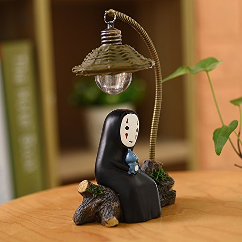 OVANUS No Face Lamp - Mini Resin Lamp for Children - Brown - Model 1 - Unique Home Decor Toy