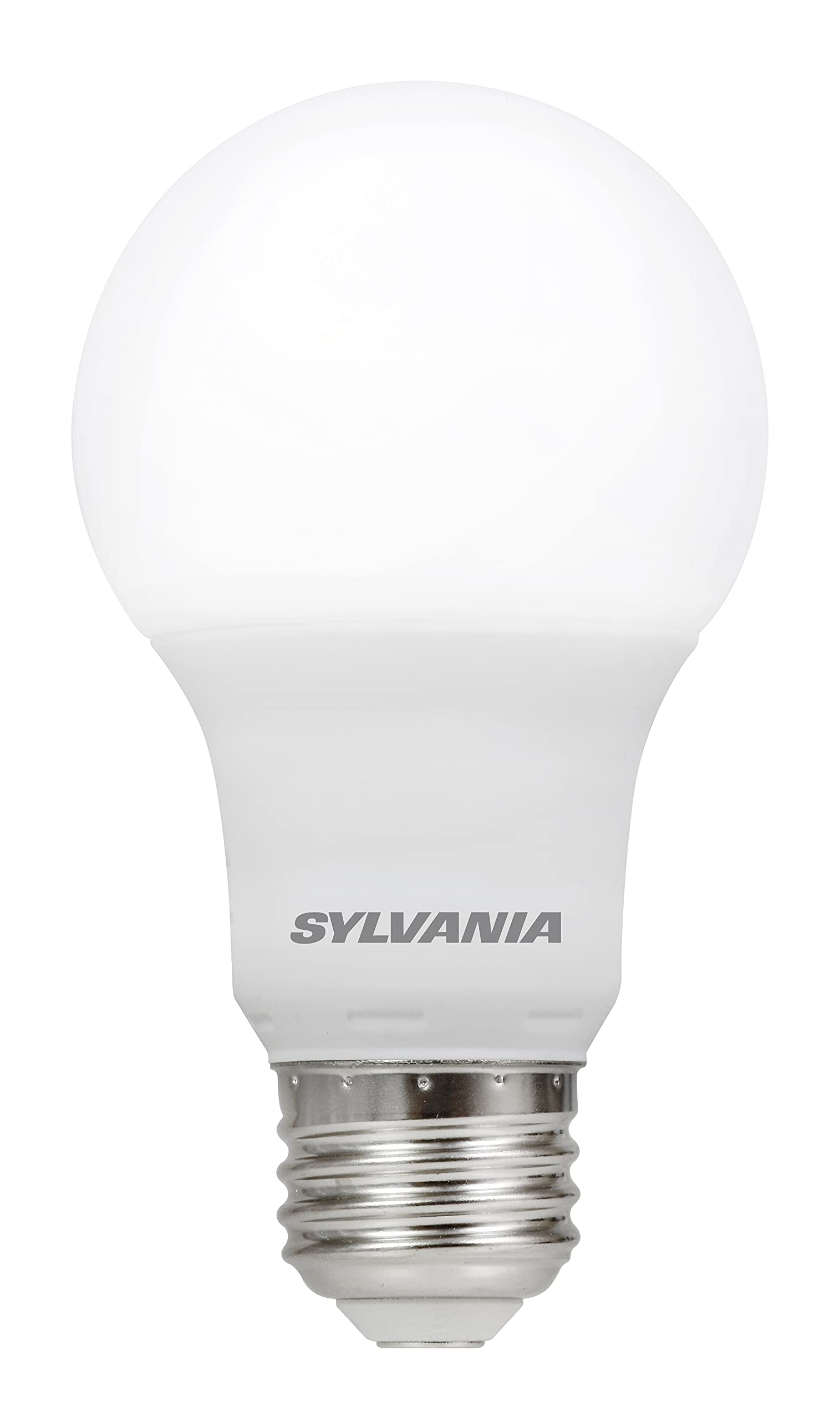 LEDVANCE SYLVANIA A19 LED Light Bulb, 9W, Dimmable, 800 Lumens, Soft White, 2700K, 1 Pack, Model 746