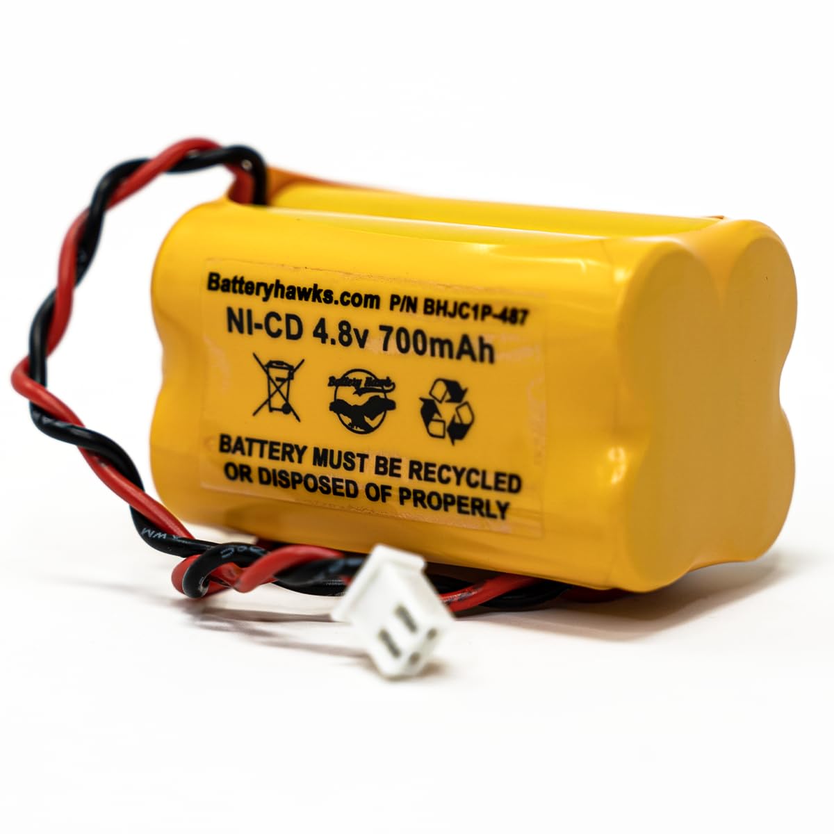 4.8V 700Mah Nicd Battery Exit Sign Emergency Light Nickel Cadmium (10 Pack)