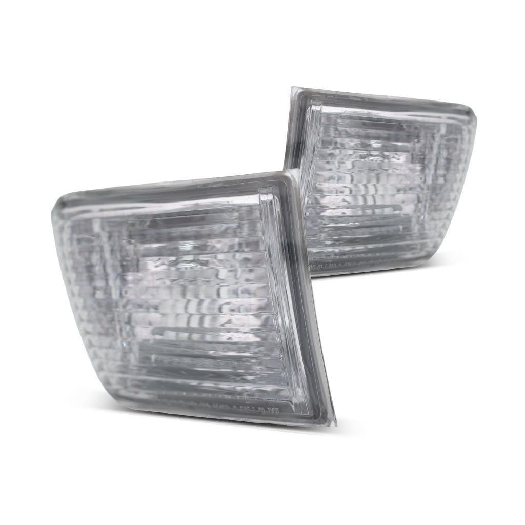 CarLights360 Turn Signal Light Pair with Bulbs for 2003-2005 Toyota 4Runner - Driver and Passenger Side