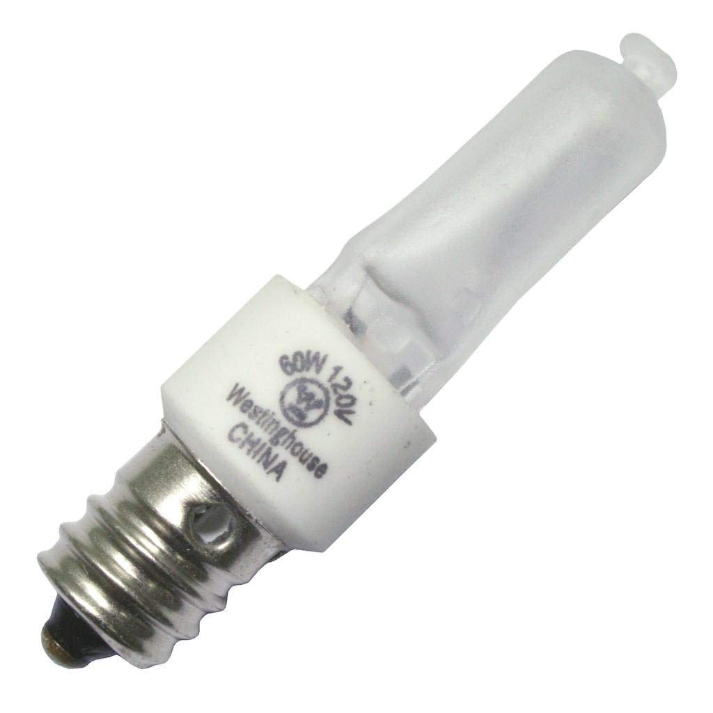 Westinghouse 06255 - HKX60FR/E12 Screw Base Single Ended Halogen Light Bulb-New
