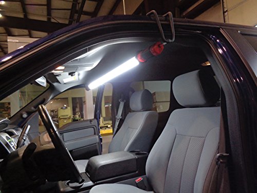 Atd Tools Atd-80357 2000 Lumen Led Corded/Cordless Underhood Light With 25' Removable Cord, 1 Pack,Red / Black / Led,Large