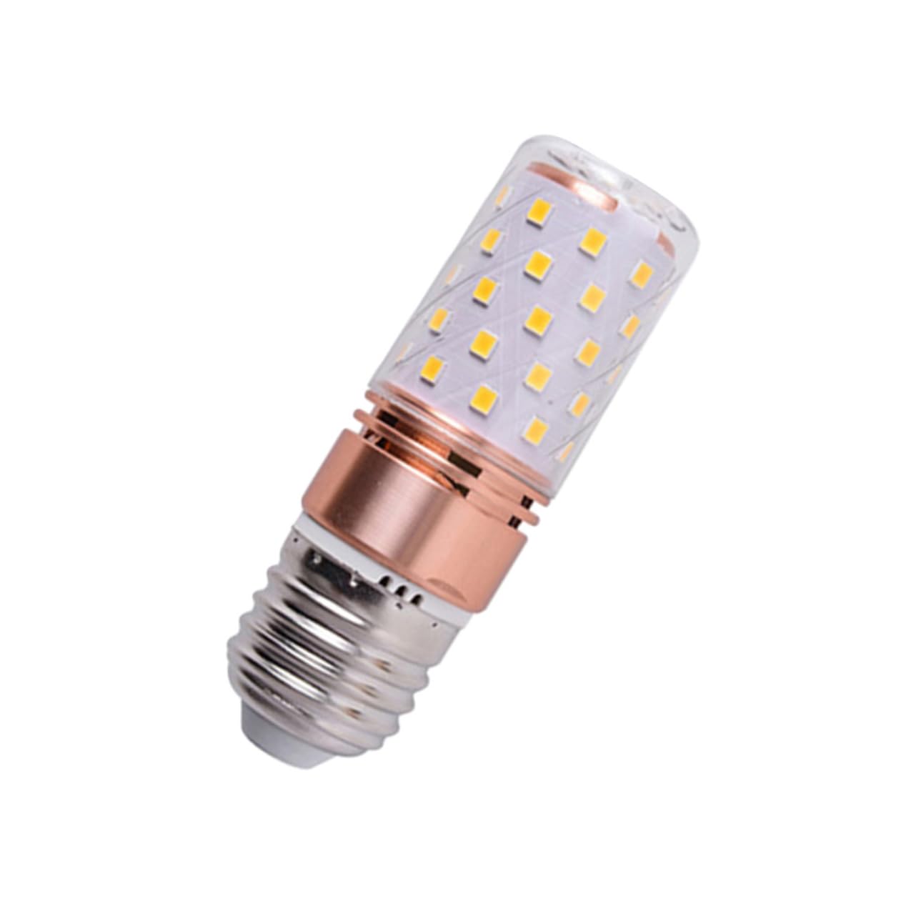 Angoily Led Corn Bulbs E27 Base 450Lm Warm White Non-Dimmable Light Bulbs for Home Garden Porch Warehouse 4 Pack