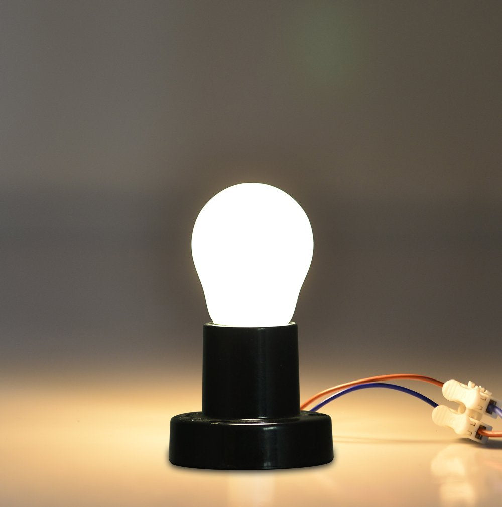 Opalray A15 Led Filament Bulb, 40W Equivalent, Dimmable, Warm White, E26 Base,