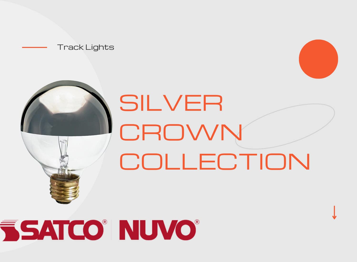 Satco G25 Medium Base Light Bulb, 60-Watt, 120-Volt, Silver Crown, 6 Pack, Glass