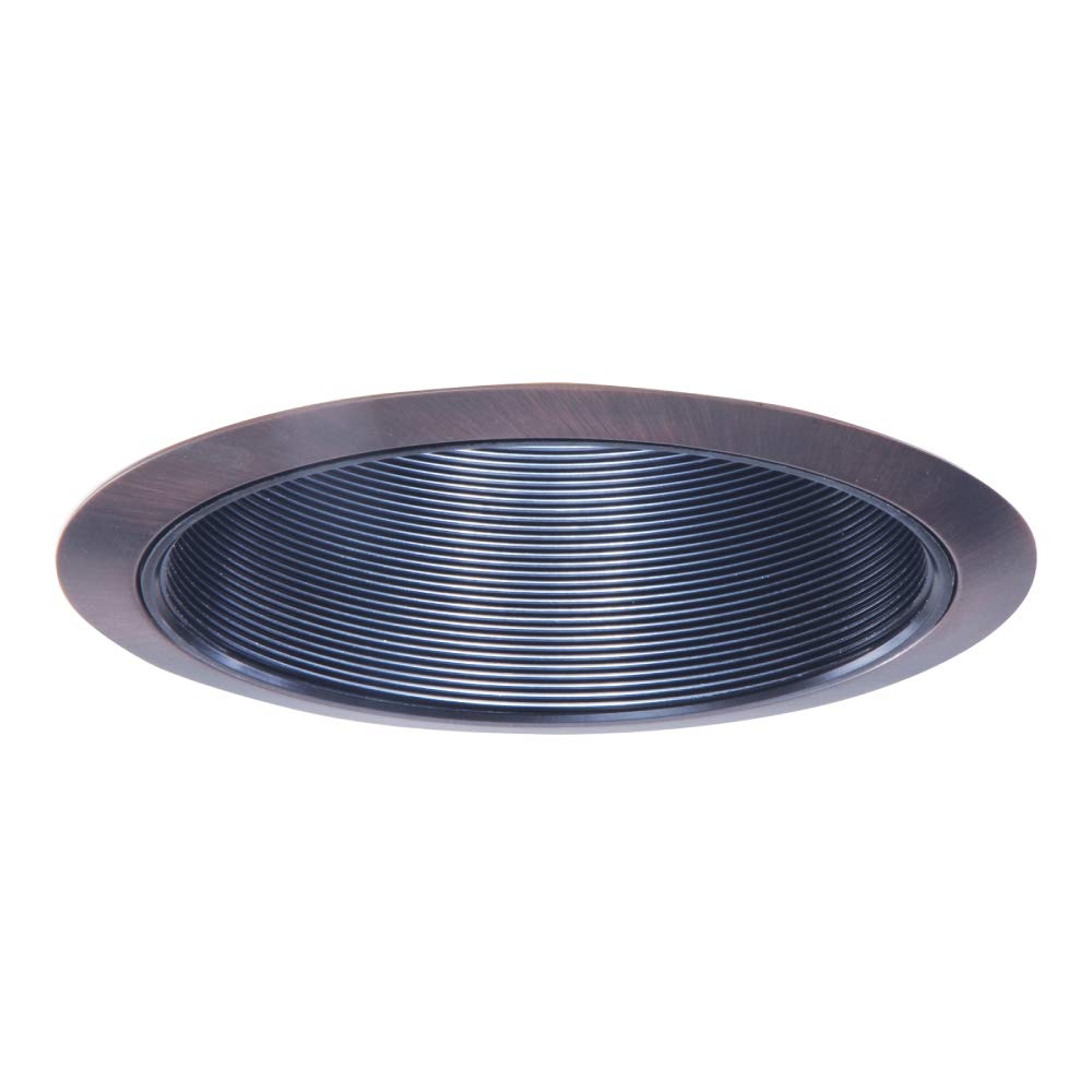 Halo 310TBZ, 6 Trim Coilex Baffle Tuscan Bronze Trim with Black Baffle