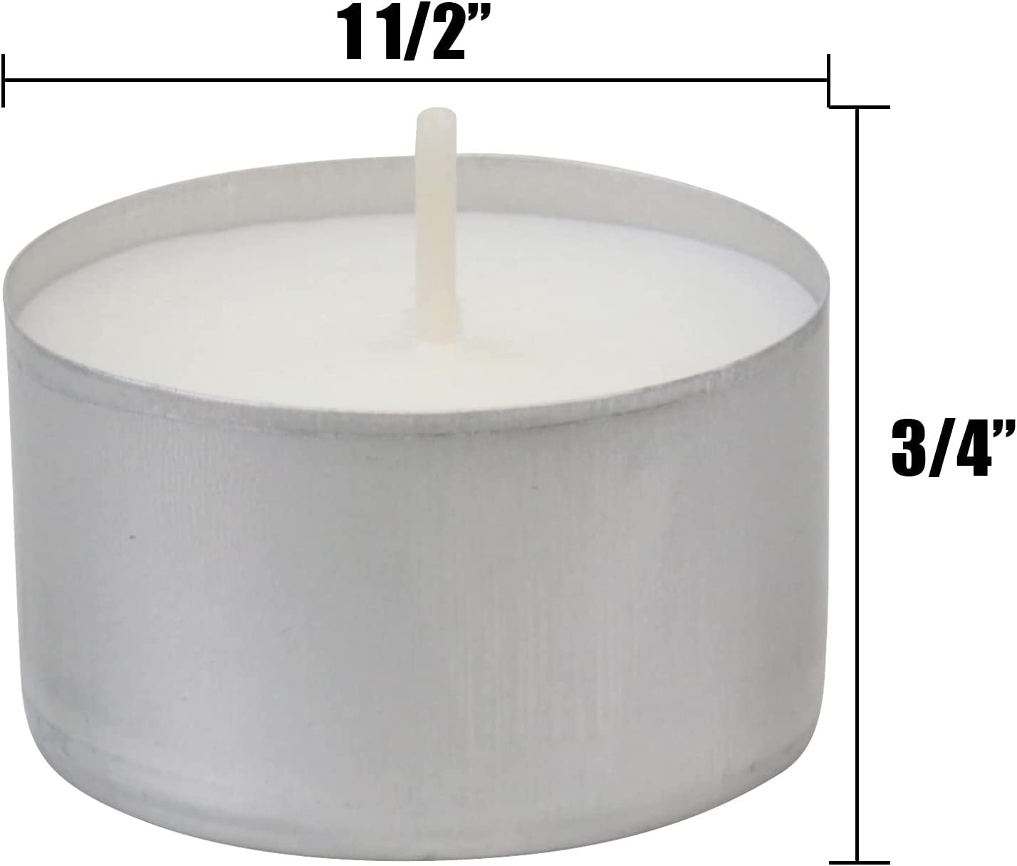 True Decor Wax 7 Hour Long Burning Tealight Candles 20G Jumbo Tea Lights Candle 50 Pcs Unscented Diwali Tea Candles