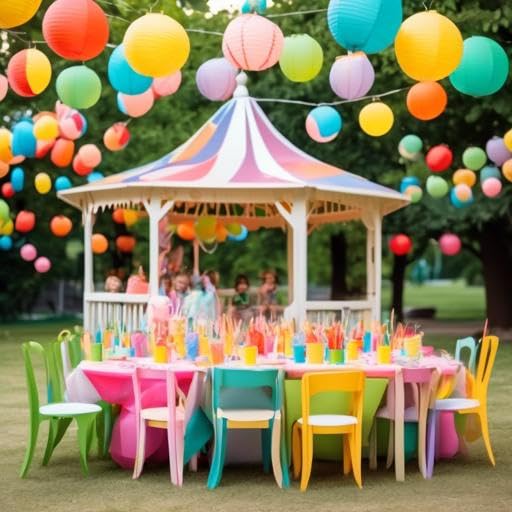Pack Of 6 Round Paper Lantern Lamp Paper Lanterns Party Decorations (Rainbow, 18''/45Cm)