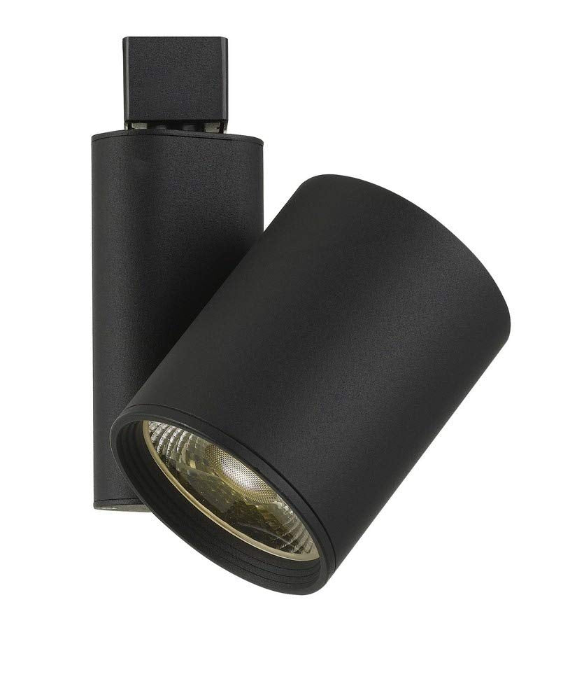Cal Lighting HT-690L-BK One Light Track Fixture from Led Track Collection 3.60 inches, Black