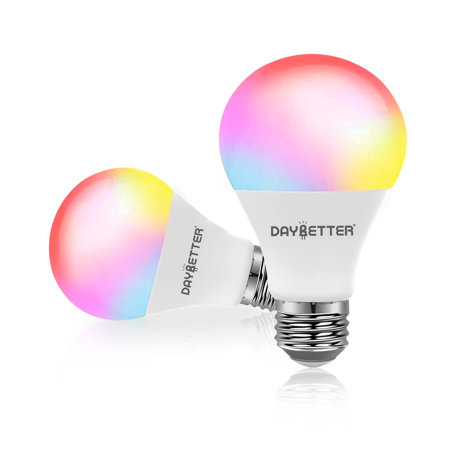 Daybetter Smart Light Bulbs, Led Light Bulb, Alexa Light Bulb, Wifi Color Changing Light Bulb, Smart Bulbs That Work With Alexa