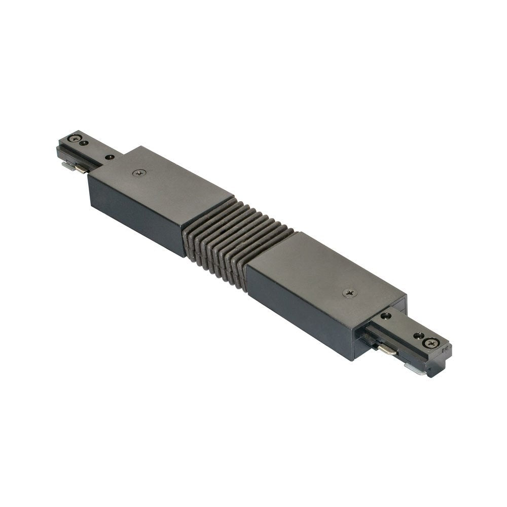 Jesco Lighting LFLXJS 2-Wire Track System Flexible Connector with Power Feed, One Size, White Finish