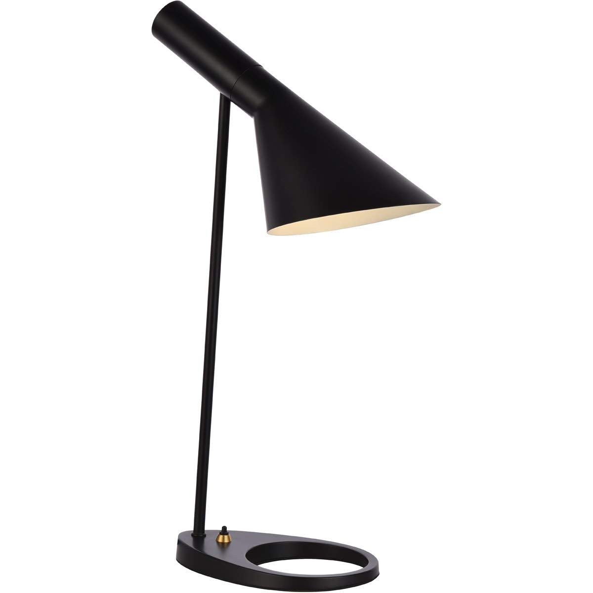 Living District Modern Home Decorative Juniper 1 Light Black Table Lamp