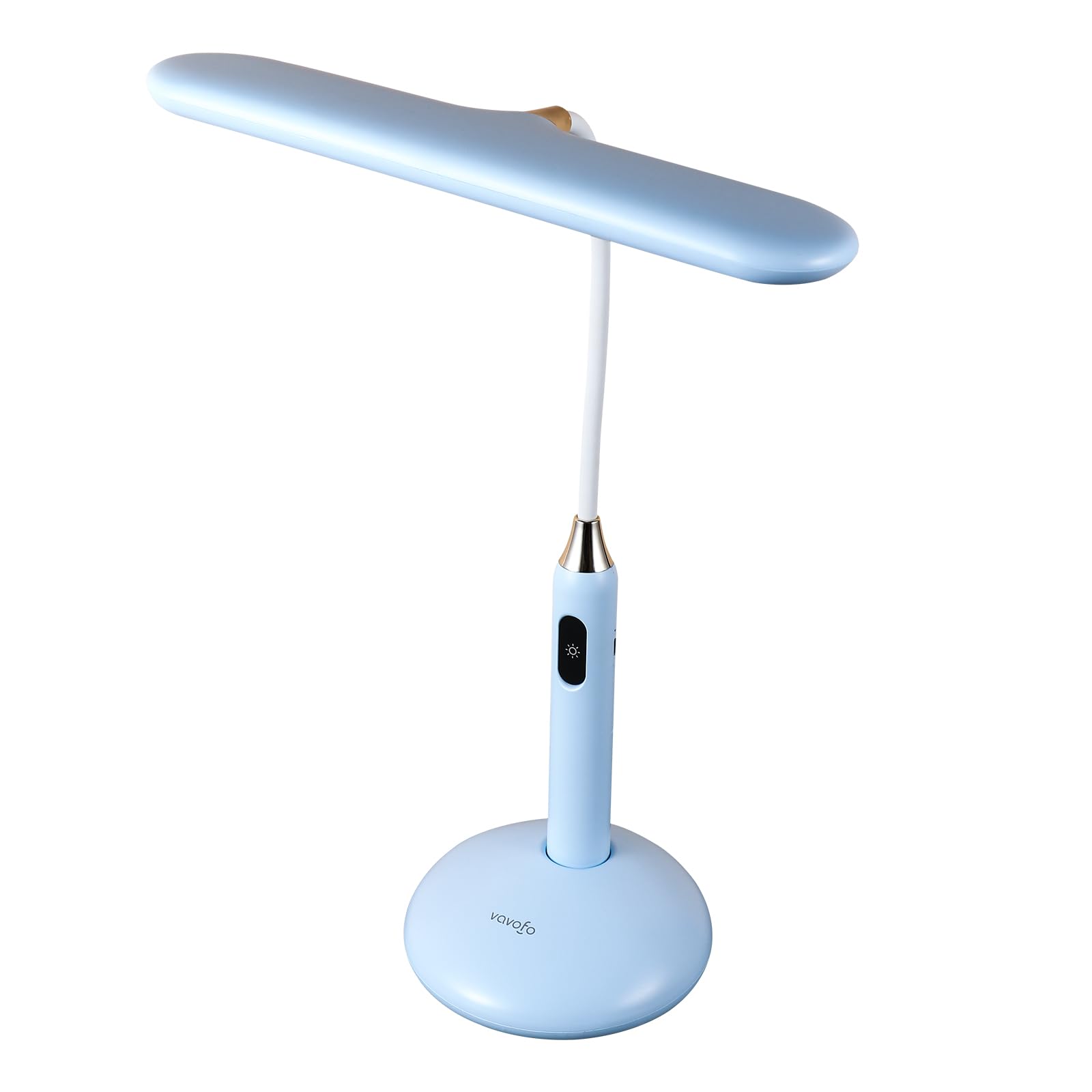 VAVOFO Wireless LED Desk Lamp 6778B - Touch Control, 2700-7000K Adjustable Color Temperature, 700 Lumens, 360 Gooseneck, USB-C C