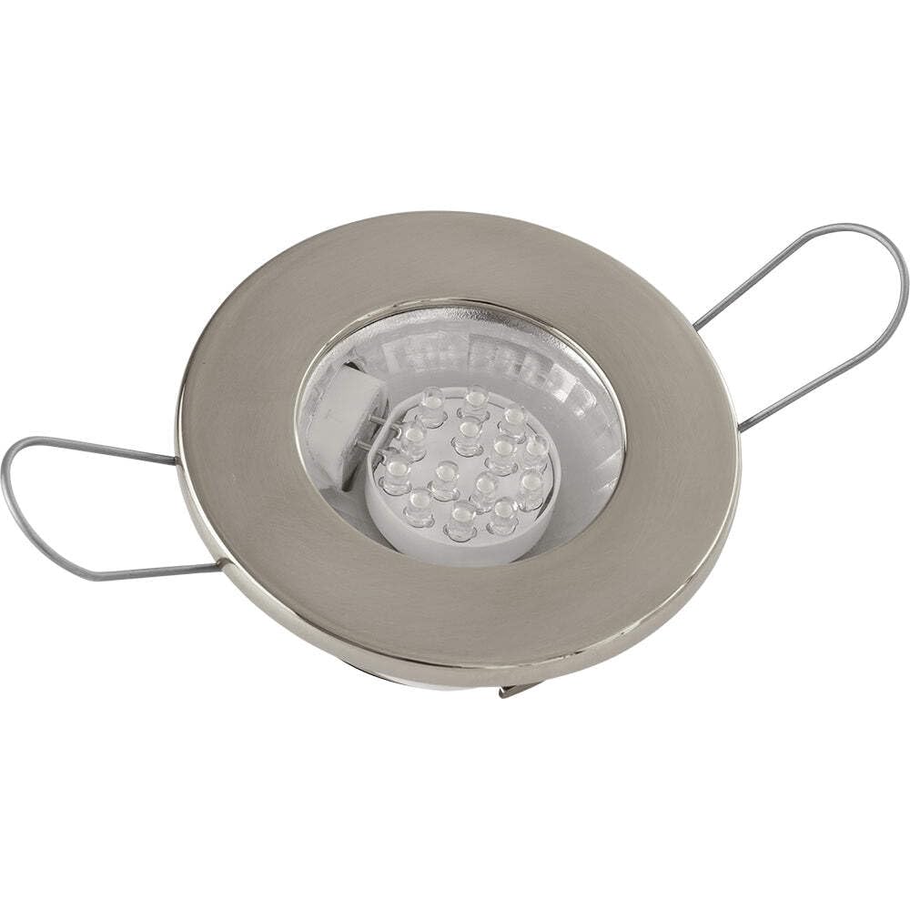 Sea-Dog Led Overhead Light, Brushed Stainless Steel, 60 Lumens, Clear Lens, One Size