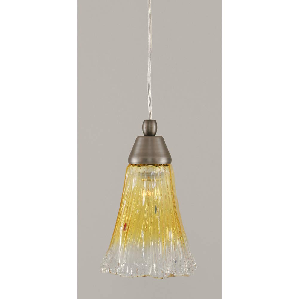 1 Light Mini Pendant In Brushed Nickel (22-Bn-724)