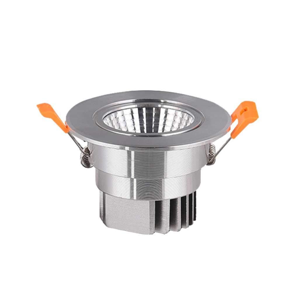 OZZKI Recessed 10W Anti-fog LED Downlight 15W Recessed Anti-glare Ceiling Light Round Aluminum Panel Lamp Converter for Indoor H