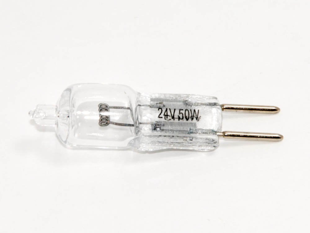 Bulbrite Halogen T3 Jc Type Gy6.35 Bulb, 50W Clear Glass, Low Voltage