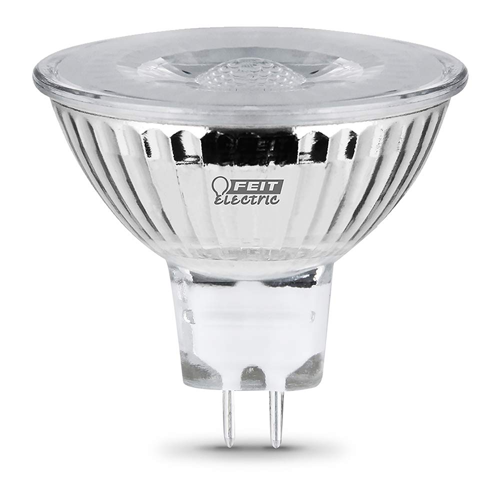 Feit Electric MR16 LED Bulbs, 6W Dimmable, 500 Lumens, 3000K Warm White, 6 Count, Model BPEXN/930CA/6