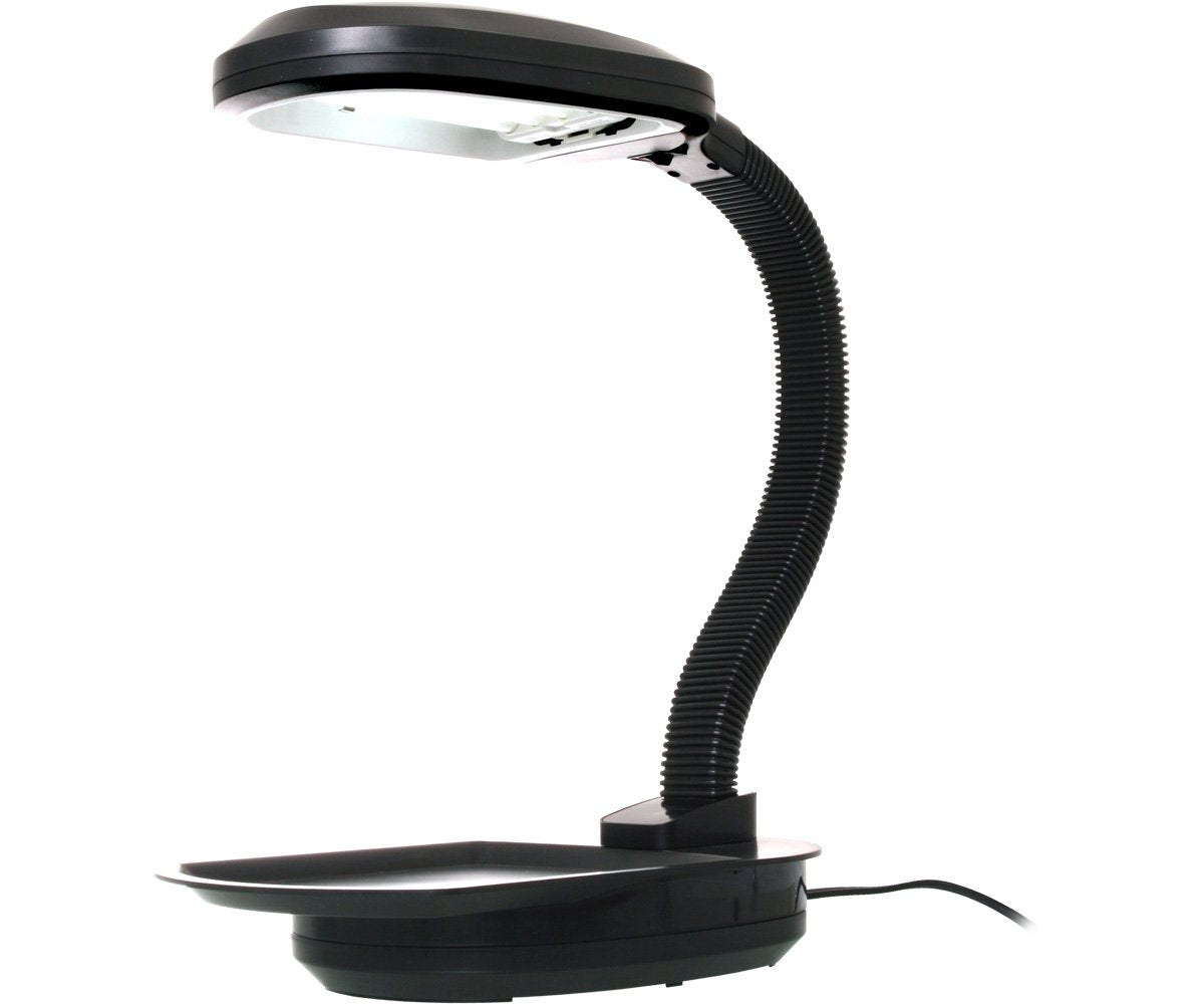 Hydrofarm Agrobrite FLF27D Desktop Plant Light, 27W CFL Bulb, Black, 1 Count