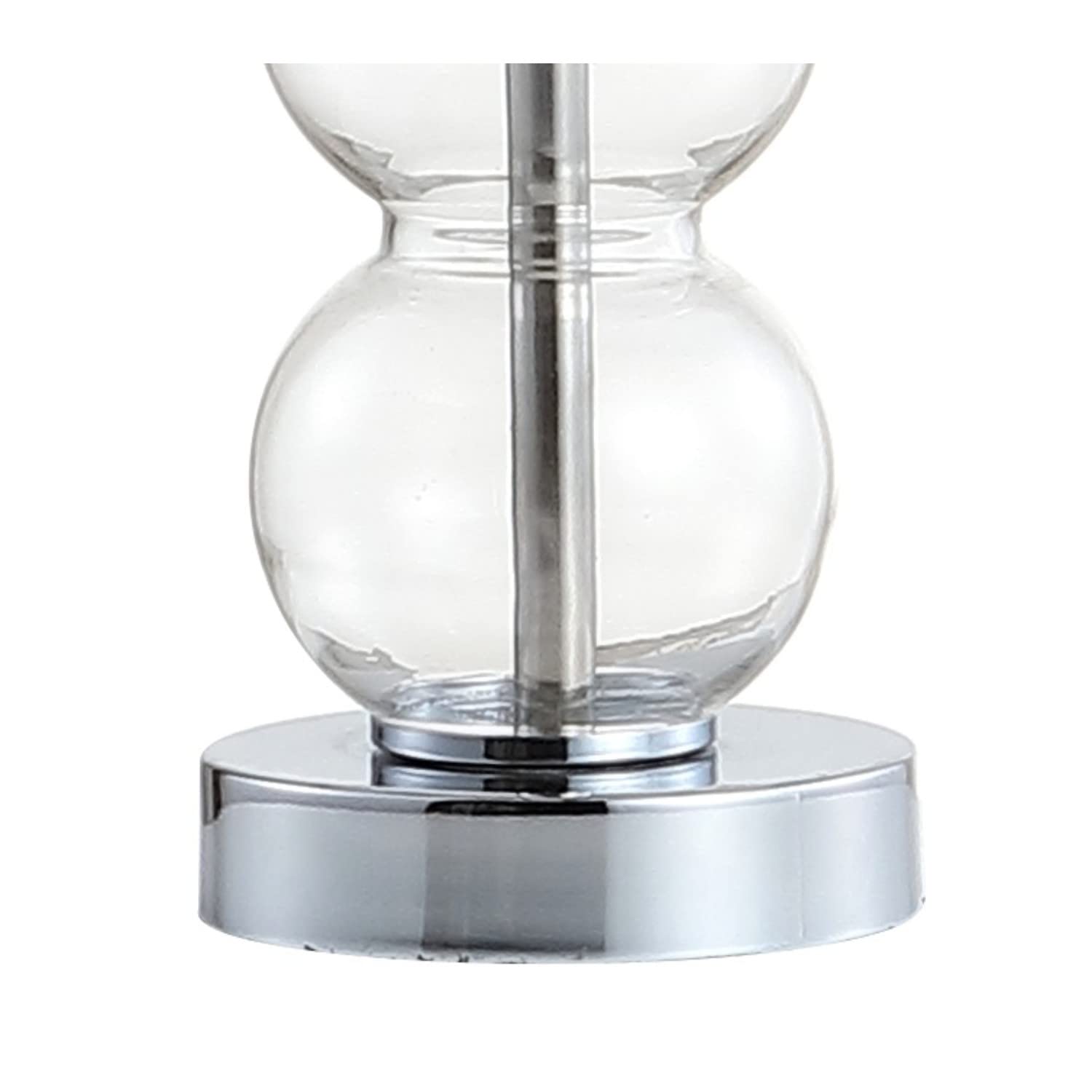 Jonathan Y Jyl1021D February 21'' Glass/Metal Led Table Lamp Contemporary Bedside Desk Nightstand Lamp For Bedroom Living Room O