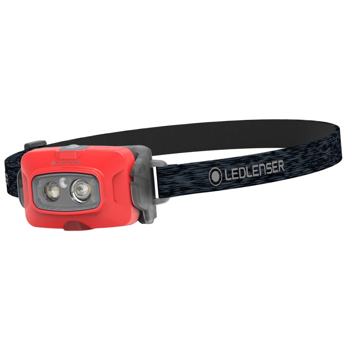 Ledlens 502792 HF4R Core Red LED Headlight, Rechargeable, Up to 500 lm, Bright, IP68, Waterproof, Small, 2.5 oz (72 g), Lightwei