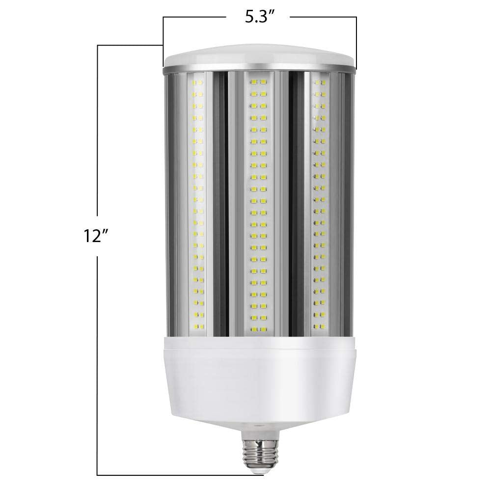 Feit Electric LED Corn Cob Light Bulb, 1000W Equivalent, 20,000 Lumen, 13.4inH x 5.3inD, Daylight 5000K