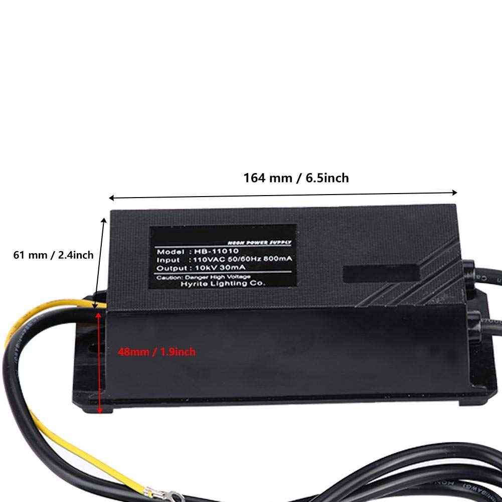 Simlug Neon Electronic Transformer 10Kv 30Ma Power Supply Rectifier Kit For Indoor/Outdoor Neon Signs