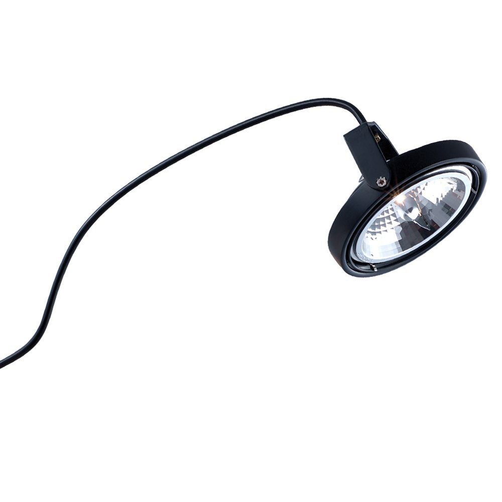 Jesco Lighting Low Voltage Series 153 Steel Arm 18 in. Black ALCR153-BKBK