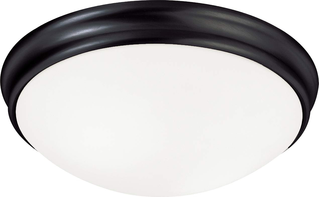Capital Lighting 2034MB Hansen 3-Light Ceiling Light Fixture, 5in H x 14in W, Matte Black, Metal