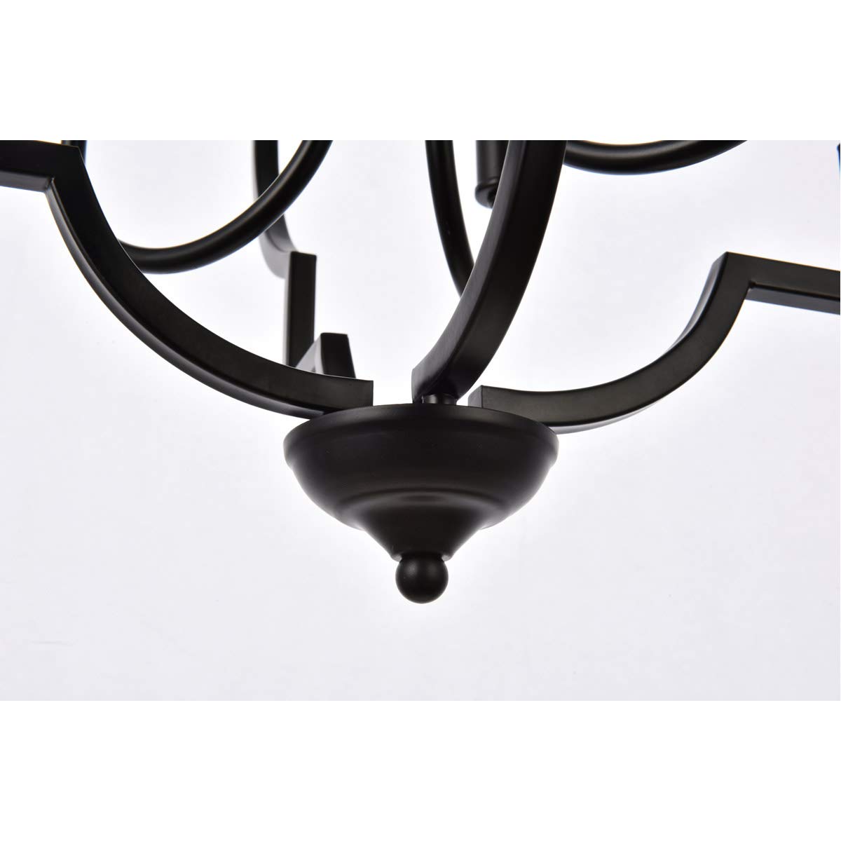 Living District Indoor Modern Home Decorative Bright Ceiling Sandara 4 Lights Pendant in Black