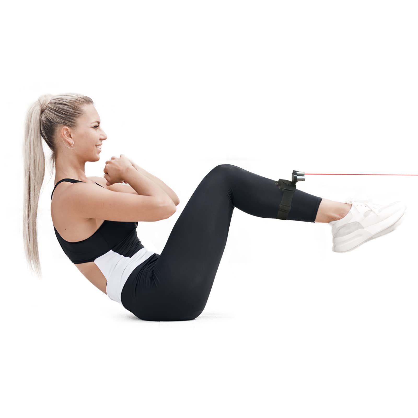 Definest Rechargeable Led Laser Headlamp With An Adjustable Waist Belt, For Sensorimotor Control Testing And Physical Therapy