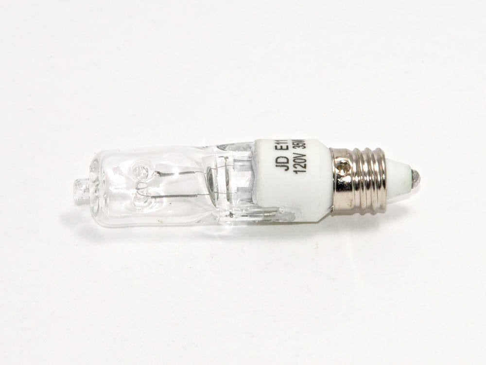 Bulbrite Q35Cl/Mc 120-Volt Halogen Jd Type Mini-Candelabra (E11) Bulb, 35-Watt