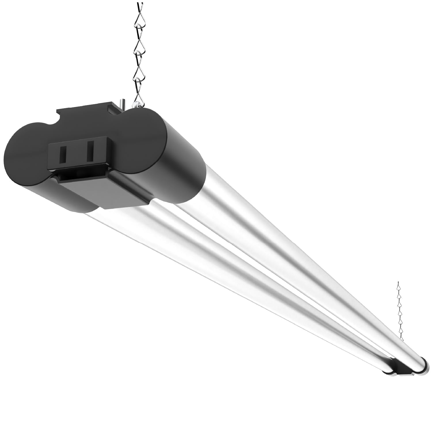 Sunco Linkable LED Utility Shop Light, 4500 LM, 6000K Daylight Deluxe, 4ft, 48 Inch Integrated Fixture for Garage, 40W Equivalen