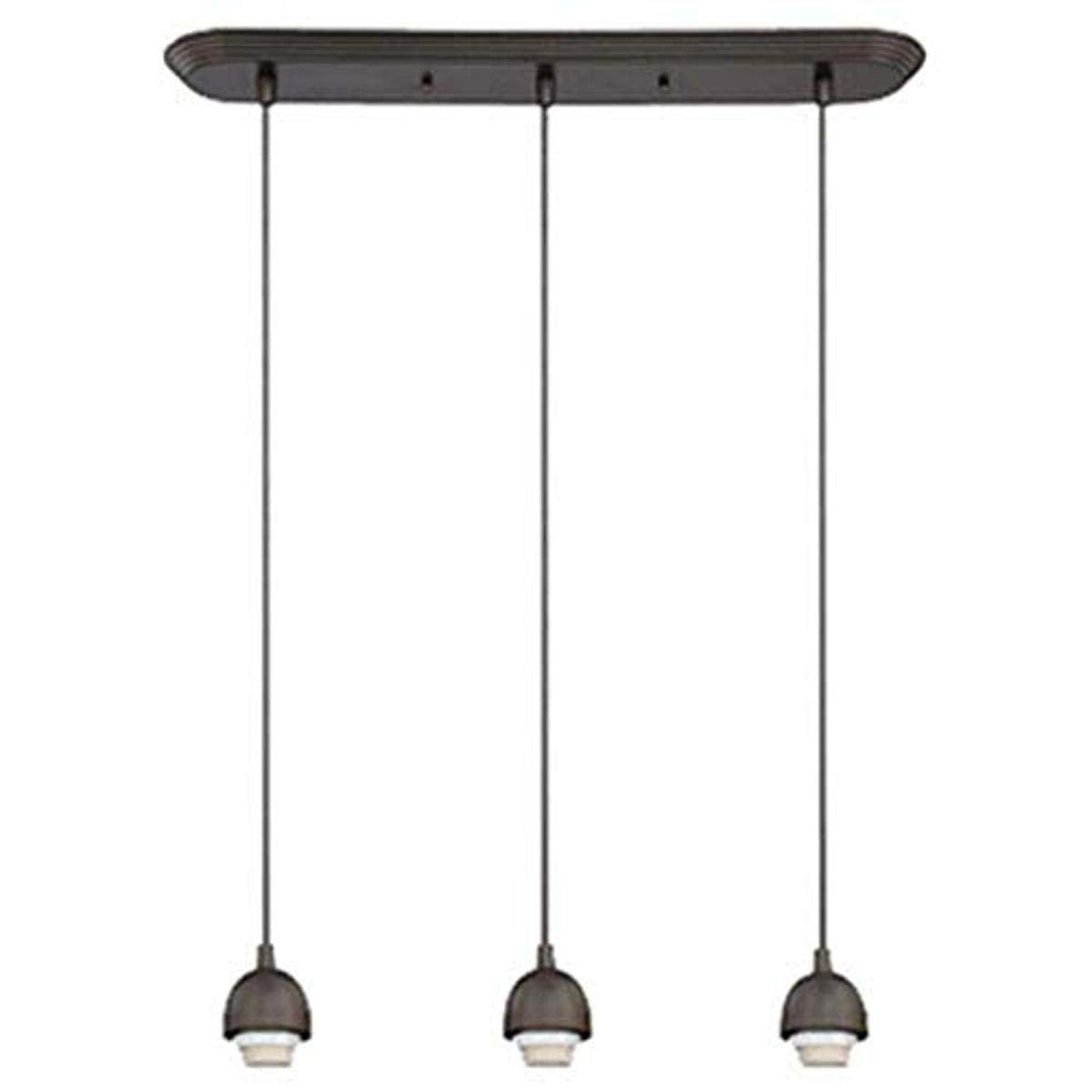 Westinghouse Three-Light Indoor 6301300 3Lgt BRZ Mini Pendant, Oil Rubbed Bronze