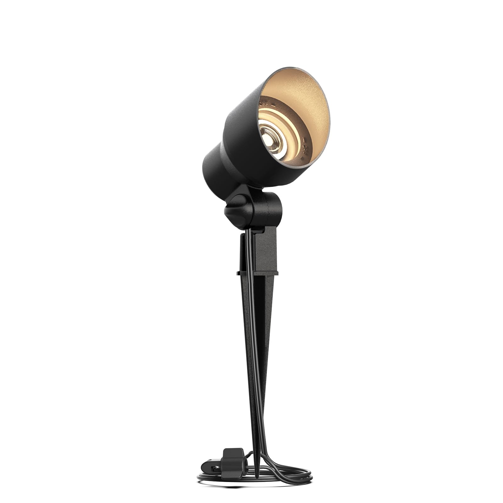 GOODSMANN Low Voltage Spotlight 3W LED 200 Lumen 3000K Warm White Black Metal 1PK Model LL9121-16103-01A
