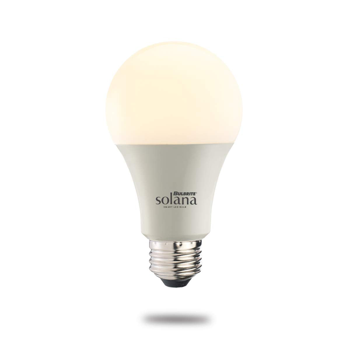 Bulbrite A19 Solana 2-Pack Wifi Connected Edison Filament Led Smart Light Bulb, 1 Count (Pack Of 1), Frost