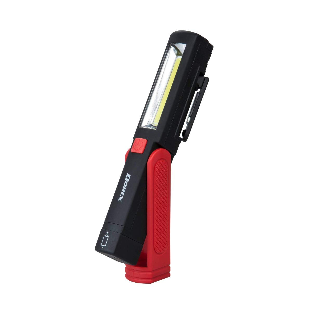 Dorcy 230-Lumen COB Pocket Work Light, Magnetic Base/Clip, Model 41-2621, Red