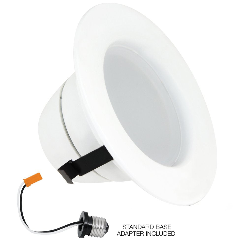 Feit Electric 50 Watt Dimmable Retrofit Kit LED Light 4 Inch Soft White Metal