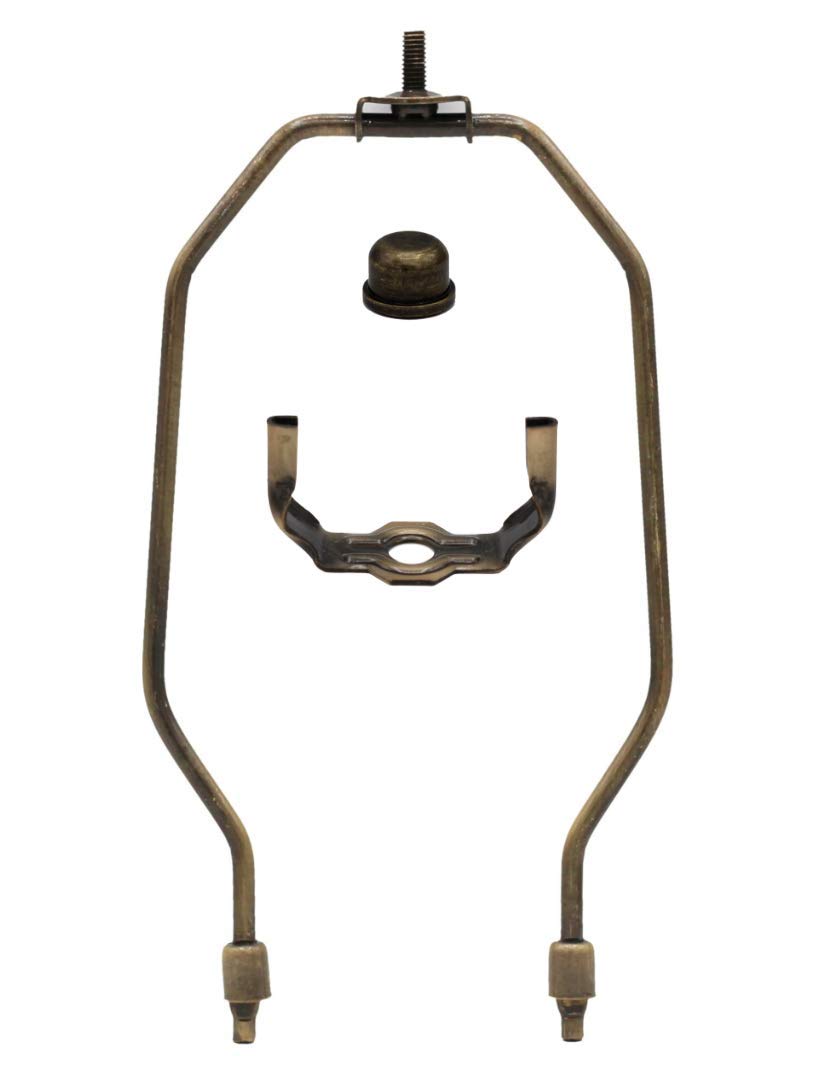 Creative Hobbies Lamp Kit For Liquor Bottles, Wine Bottles - Includes All Adapters, Socket, Cord And Harp (Antique)