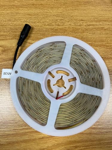 Topai 12V Cob Led Strip Light, 5000K Daylight White, 4000Lm, 16.4Ft, Ip65 Waterproof, Flexible, High Density, Model Cobw