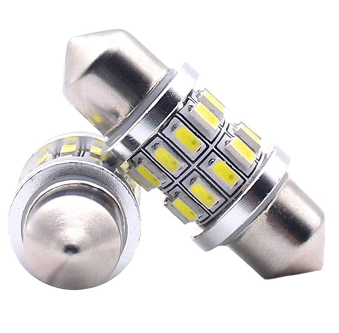 Shangyuan 31Mm Marine Led Festoon Bulb For Navigation Light, Boat Light Bulbs For Boat Anchor Light, Boat Navigation Lights, Mast Masthead Light, Super Bright 12 Volt Bulbs For Boat Lights 2Pcs