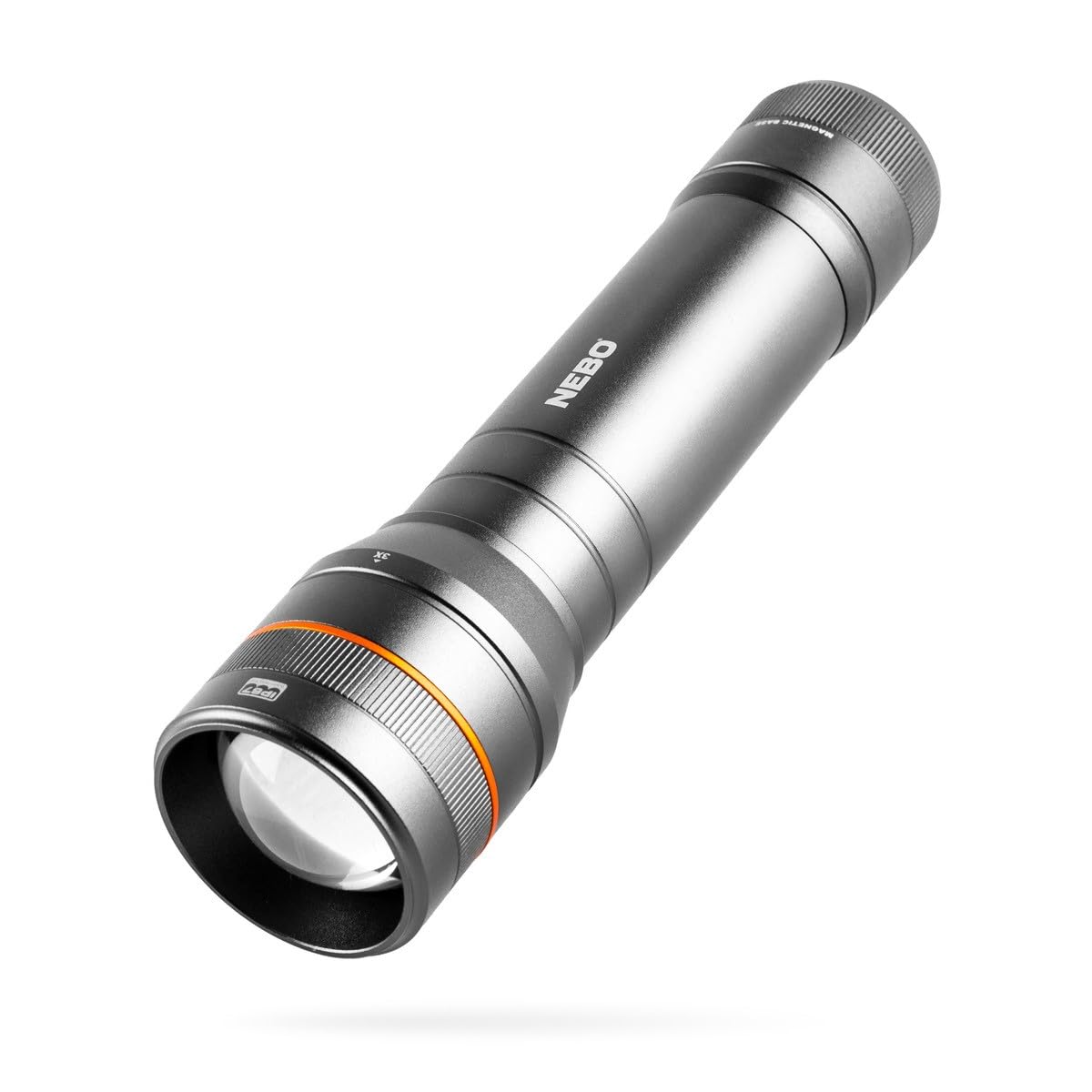 NEBO Newton LED Handheld Flashlight 1000 Lumen, AA Battery, Waterproof, Aluminum, One Size, Black, Model NEB-FLT-0016