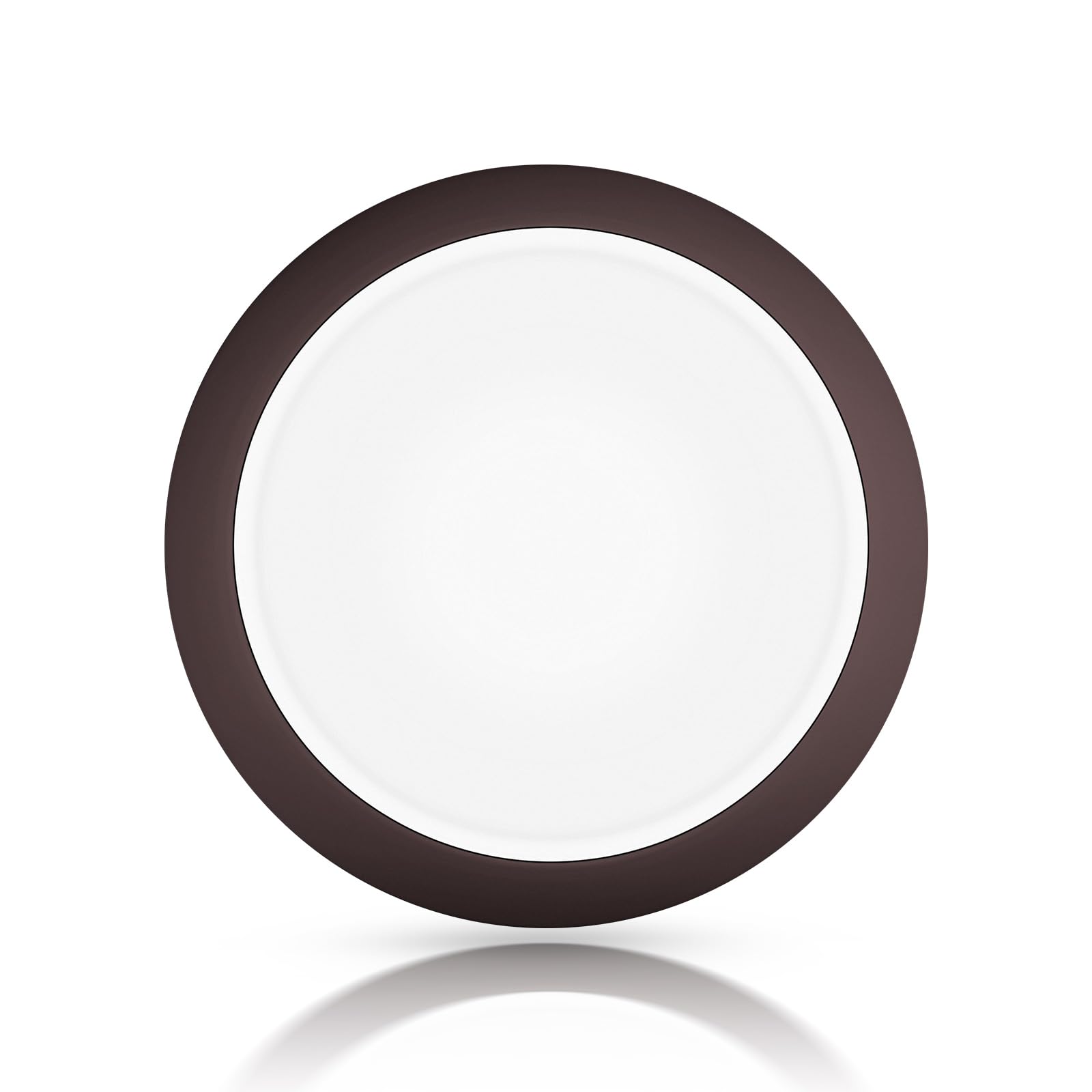 ECOELER 8 Inch LED Flush Mount Ceiling Light, 30W, 2000LM, 4000K Cool White, Bronze Aluminum Baffle Trim, ETL Approved