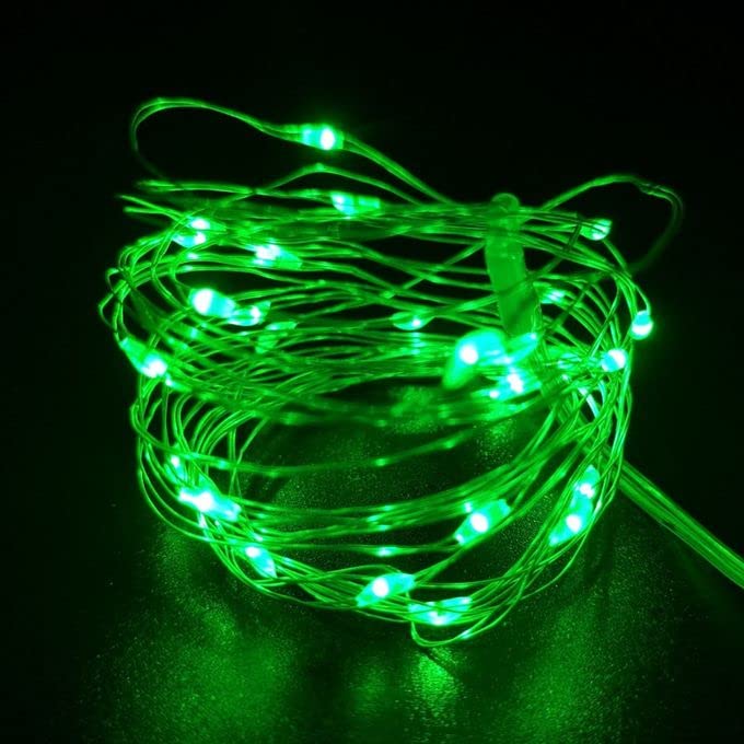 BHCLIGHT 66Ft 200 LED Fairy Lights, Waterproof, Remote, 8 Modes, Green, Model MLS-D4.5V1.35WUC-O