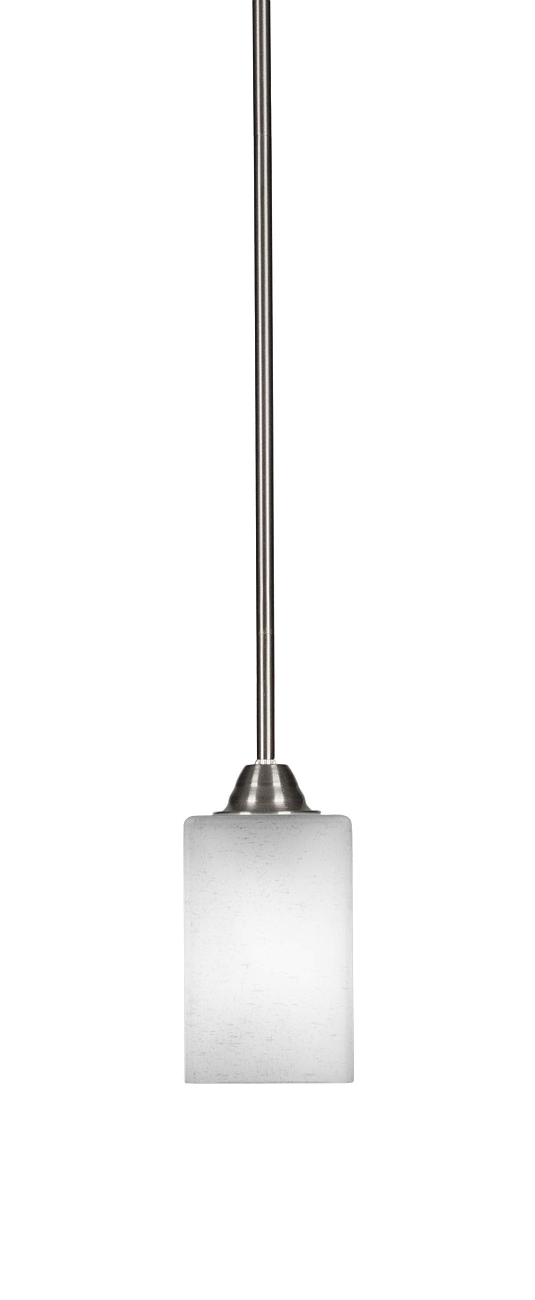 Toltec Lighting Paramount 1 Light Mini Pendant in Brushed Nickel (3401-BN-531)